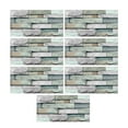 thumbnail image 1 of 7Pcs Retro Tile Stickers Stick Backsplash Tiles Self-Adhesive Sticker Brick Sticker Decoration Tile Decals Removable Marble Wall Stickers for Home Kitchen Toilet Living Room Furniture Sticker Type 15, 1 of 6