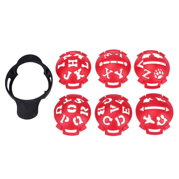 7Pcs/Set Golf Scriber Accessories Golf Line Liner Marker Template Drawing Alignment Marks Sign Tool
