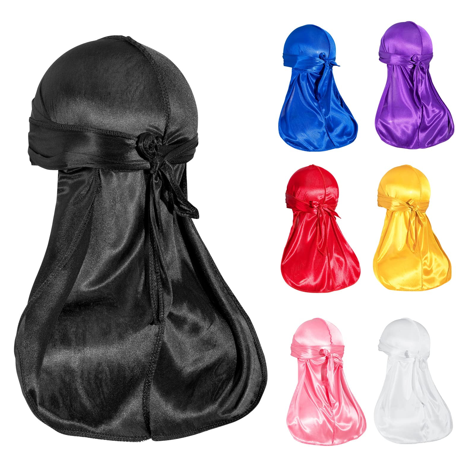 Designer Bonnets Durags Masks on