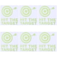 thumbnail image 1 of 7Pcs Toilet Target Aiming Stickers Glow in The Dark Decal Bullseye Target Potty Training Toilet Pee Target Aim Bullseye Decal Signs Bumper Sticker, 1 of 7