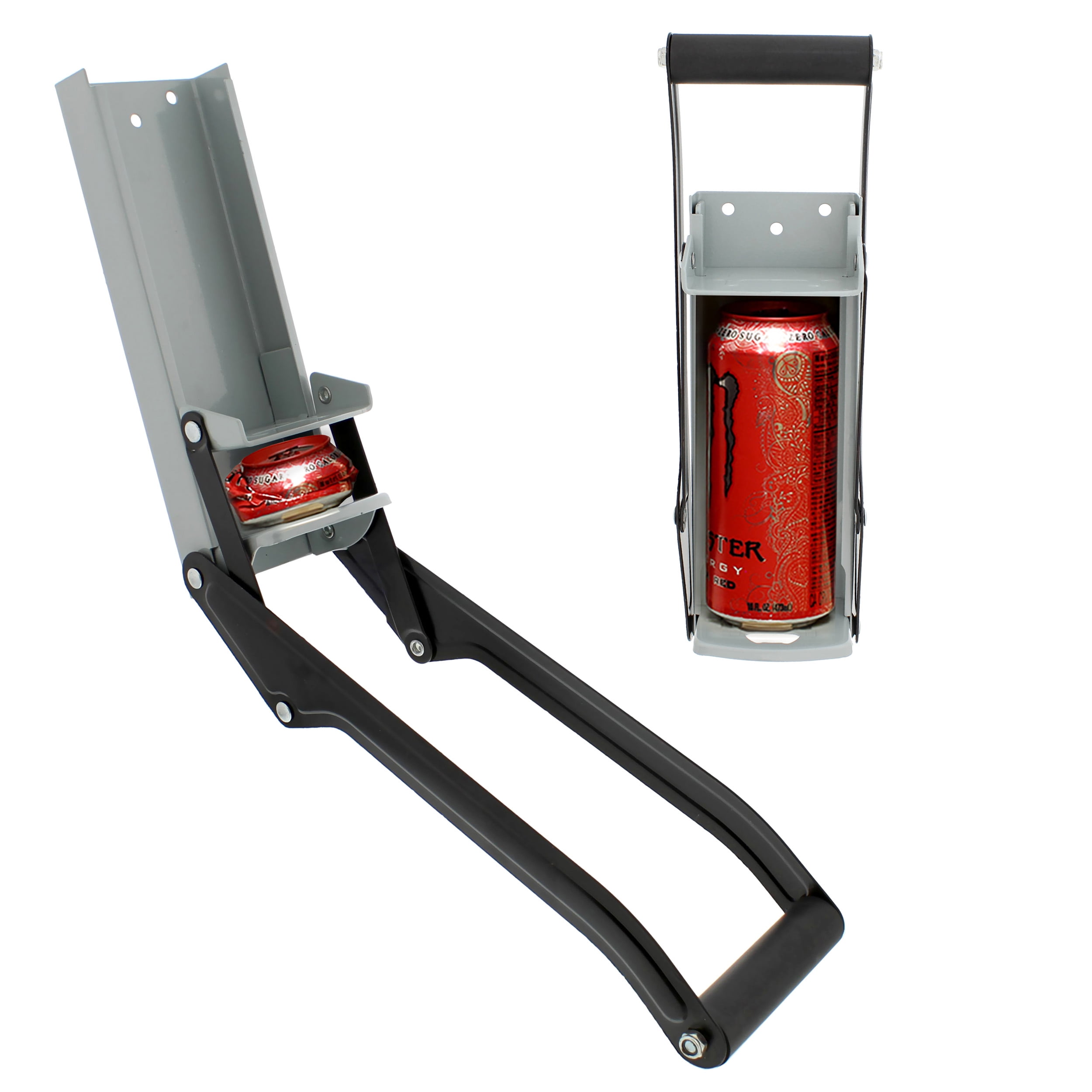 7Penn 16 oz Can Crusher Wall Mounted Heavy Duty Can Crusher Aluminum