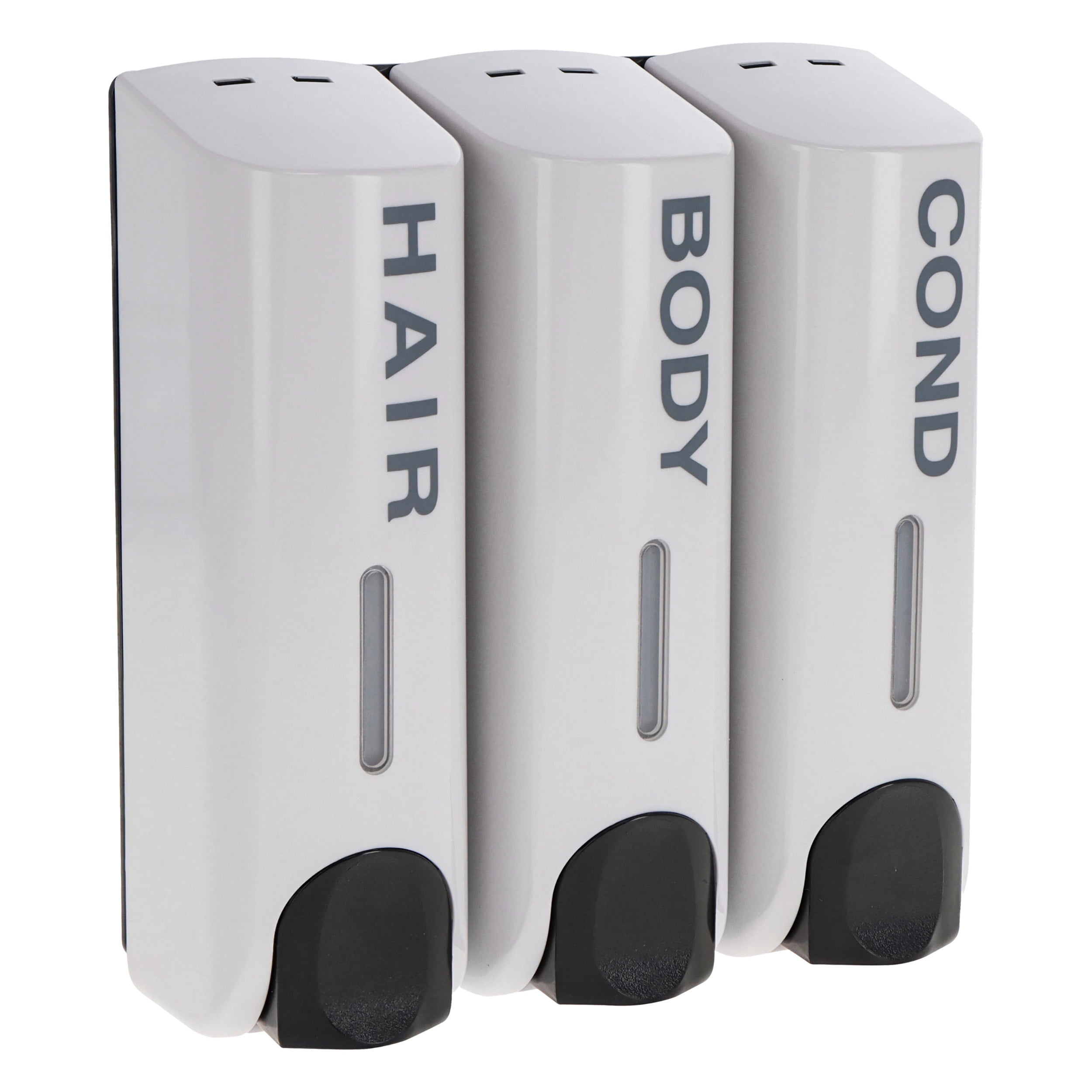 7Penn 3 Chamber Shower Dispensers Soap and Shampoo Dispenser for