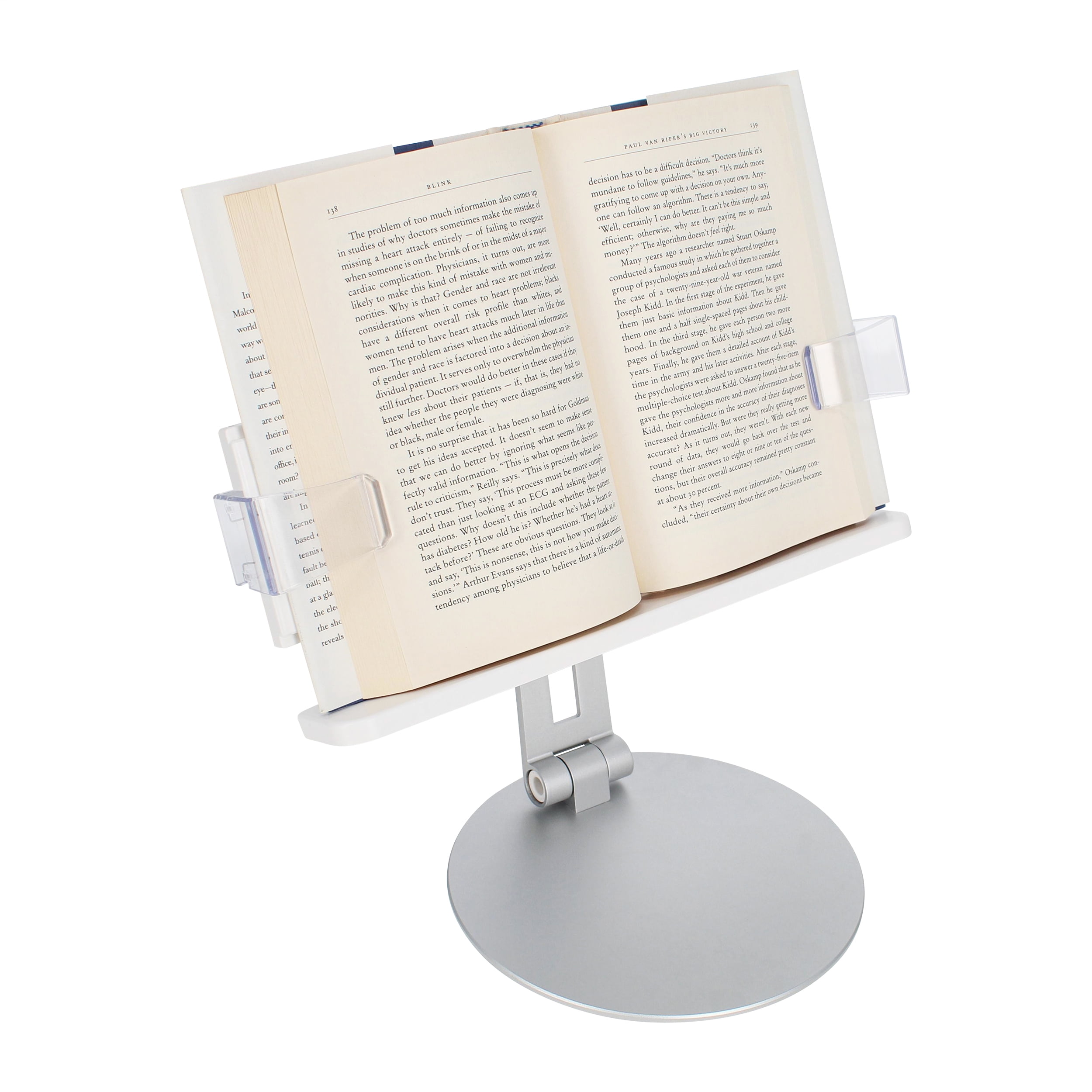 7Penn 360 Rotating Book Stand for Reading Adjustable Reading Stand