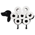 thumbnail image 1 of 7Penn Black Dog 8 Roll Funny Toilet Paper Holder Shelf for Bathroom Storage, 1 of 2