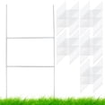 thumbnail image 1 of 7Penn Yard Sign Stakes Metal Sign Holder H Stakes for Yard Signs 10x20 IN 50pk, 1 of 2