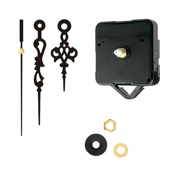 7Pieces Quiet Quartzs Clock Movement Kits with Hands for Repair Part and Replacement Projects in Homes Wall Clock Decors
