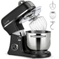 thumbnail image 1 of 7QT Stand Mixer Aluminum Die Casting,650W 11 Speed Tilt-Head Kitchen Electric Stand Mixer, Household Food Mixer with Stainless Steel Bowl, Dough Hook, Whisk and Beater,Food Mixer for Baking, Cake, 1 of 10