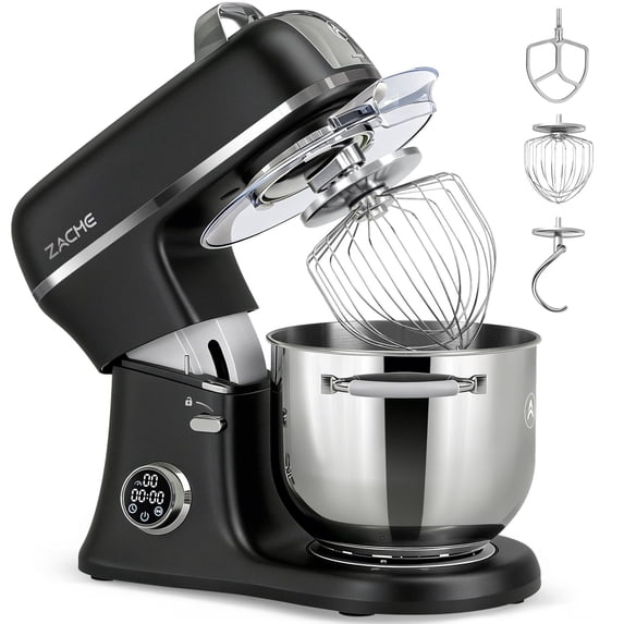 7QT Stand Mixer Aluminum Die Casting,650W 11 Speed Tilt-Head Kitchen Electric Stand Mixer, Household Food Mixer with Stainless Steel Bowl, Dough Hook, Whisk and Beater,Food Mixer for Baking, Cake