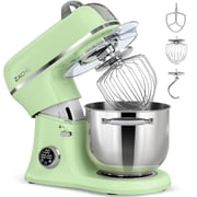 7QT Stand Mixer Aluminum Die Casting,650W 11 Speed Tilt-Head Kitchen Electric Stand Mixer, Household Food Mixer with Stainless Steel Bowl, Dough Hook, Whisk and