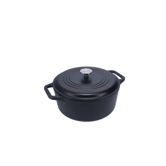 7Qt Seasoned Dutch Oven with Tight - Fitting Lid
