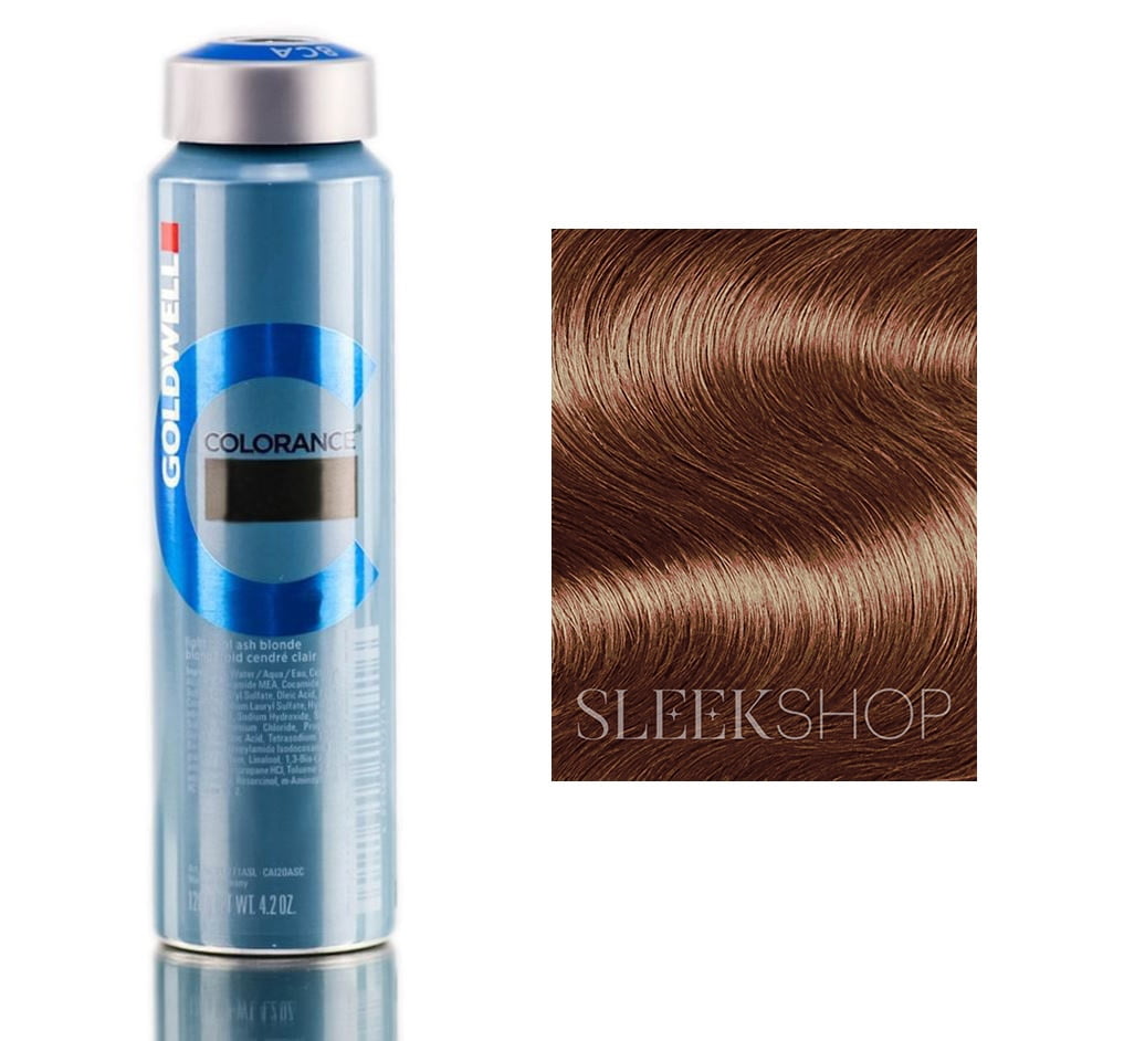 7RB - Light Red Beech , Goldwell Colorance Demi-Permanent Dye Hair Color (4.2 oz. canister), haircolor dye scalp beauty - Pack of 1 w/ Sleek 3-in-1 Comb/Brush