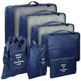 7Set Packing Cubes for Suitcases, Lightweight Travel Luggage Packing