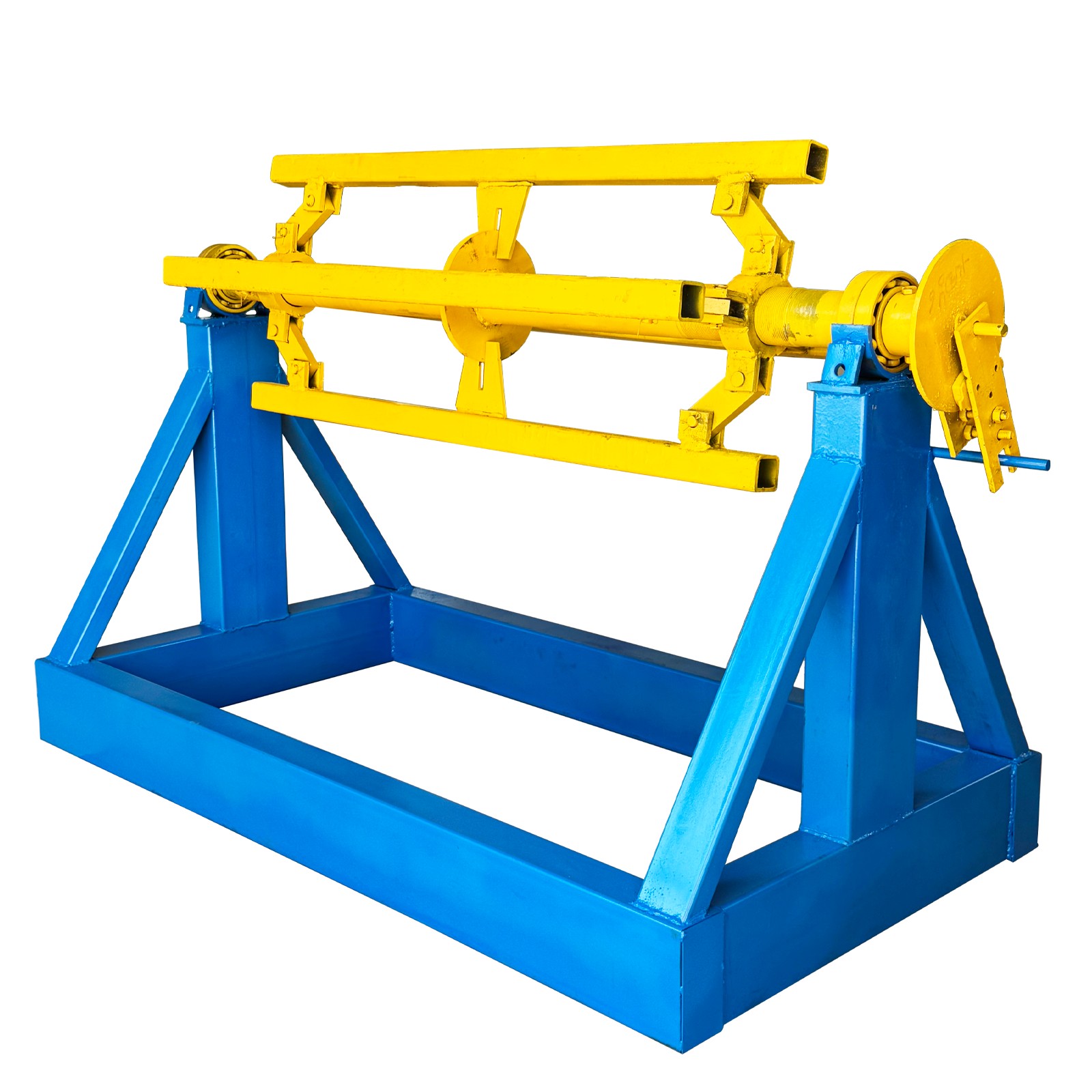 Coiler Rack 7T 1.2M Uncoiler Metal Material Winding and Unwinding Rack Material ...