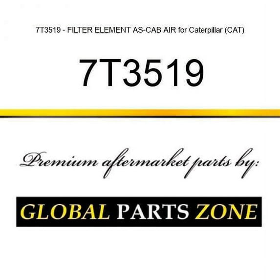 7T3519 - FILTER ELEMENT AS-CAB AIR for Caterpillar (CAT)
