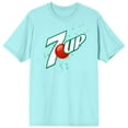 thumbnail image 1 of 7UP Bubbles Logo Women's Celadon T-Shirt-XL, 1 of 3