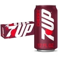 thumbnail image 1 of 7UP Caffeine Free Cherry Soda Pop, 12 fl oz, 12 Pack Cans, 1 of 15