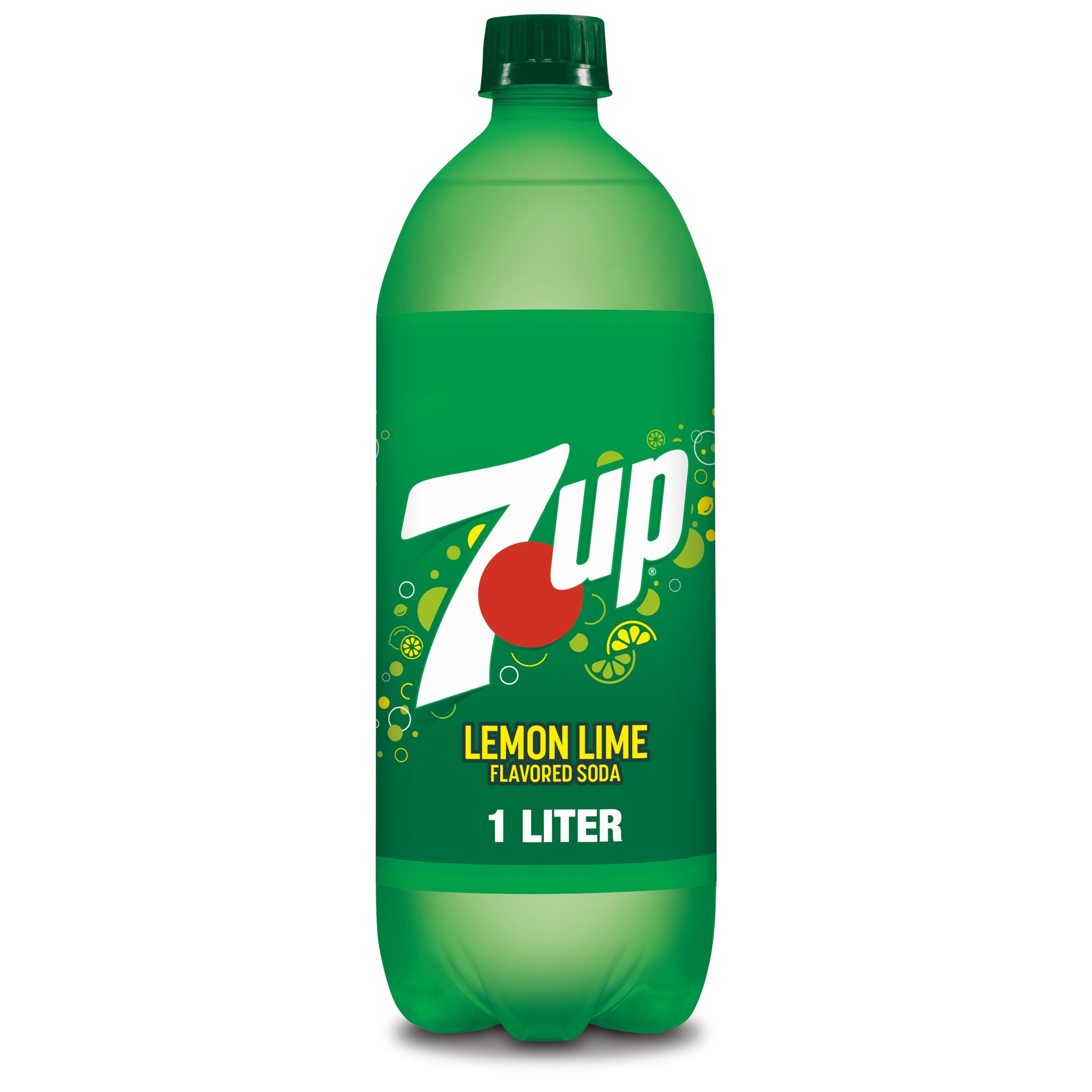 7UP Caffeine Free Lemon Lime Soda Pop, 1 L, Bottle