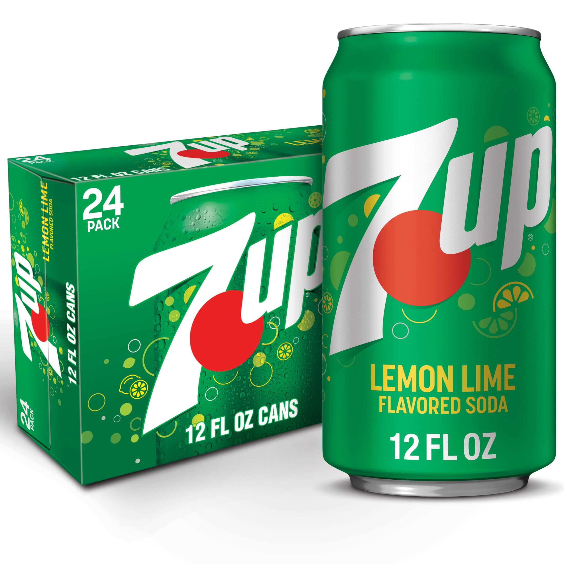7UP Caffeine Free Lemon Lime Soda 12 fl oz 24 Pack Cans - Walmart.com