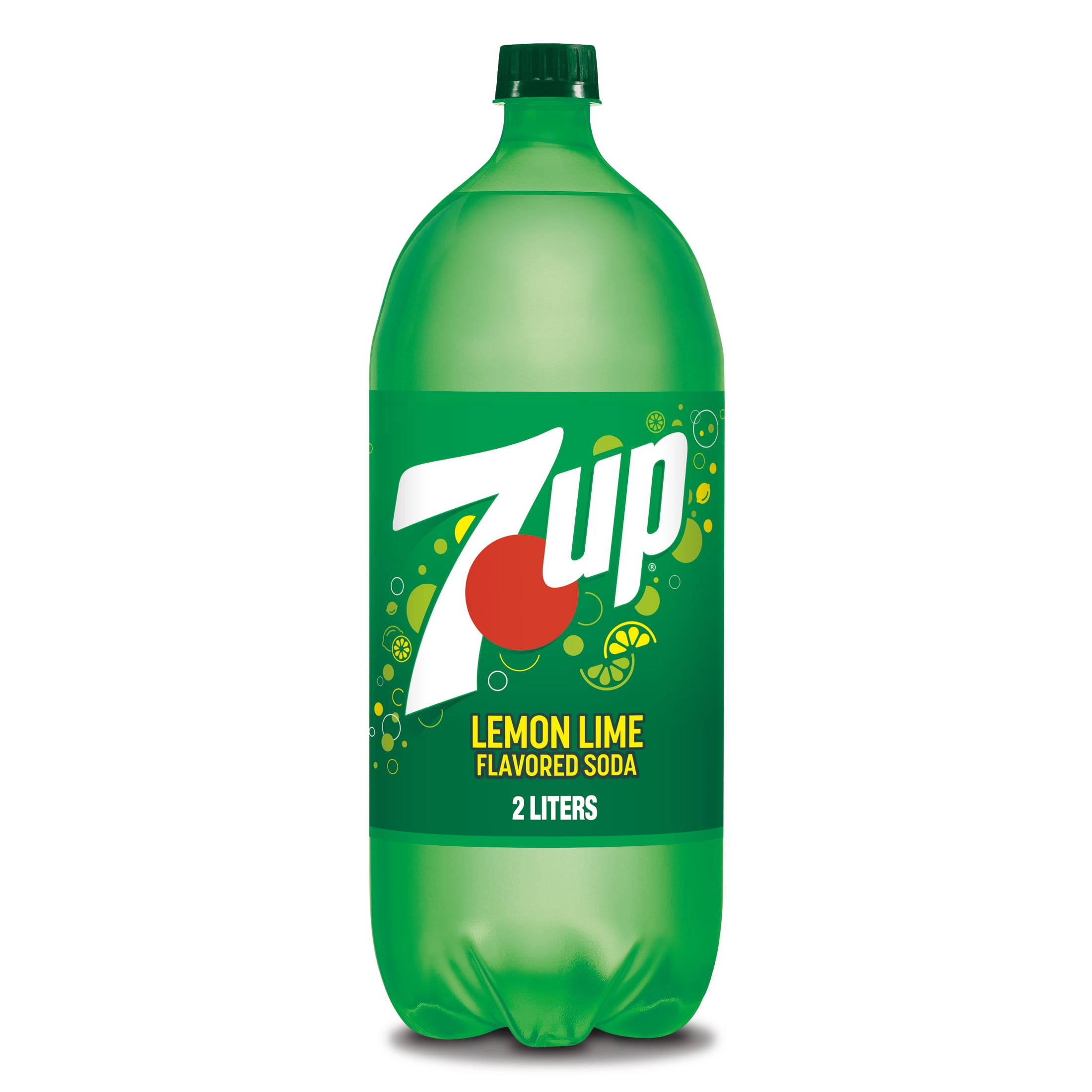 7UP Caffeine Free Lemon Lime Soda Pop, 2 L, Bottle