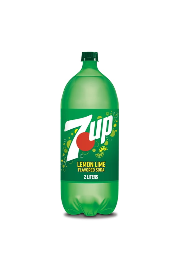 Caffeine Free Lemon Lime Soda Pop, 2 L, Bottle