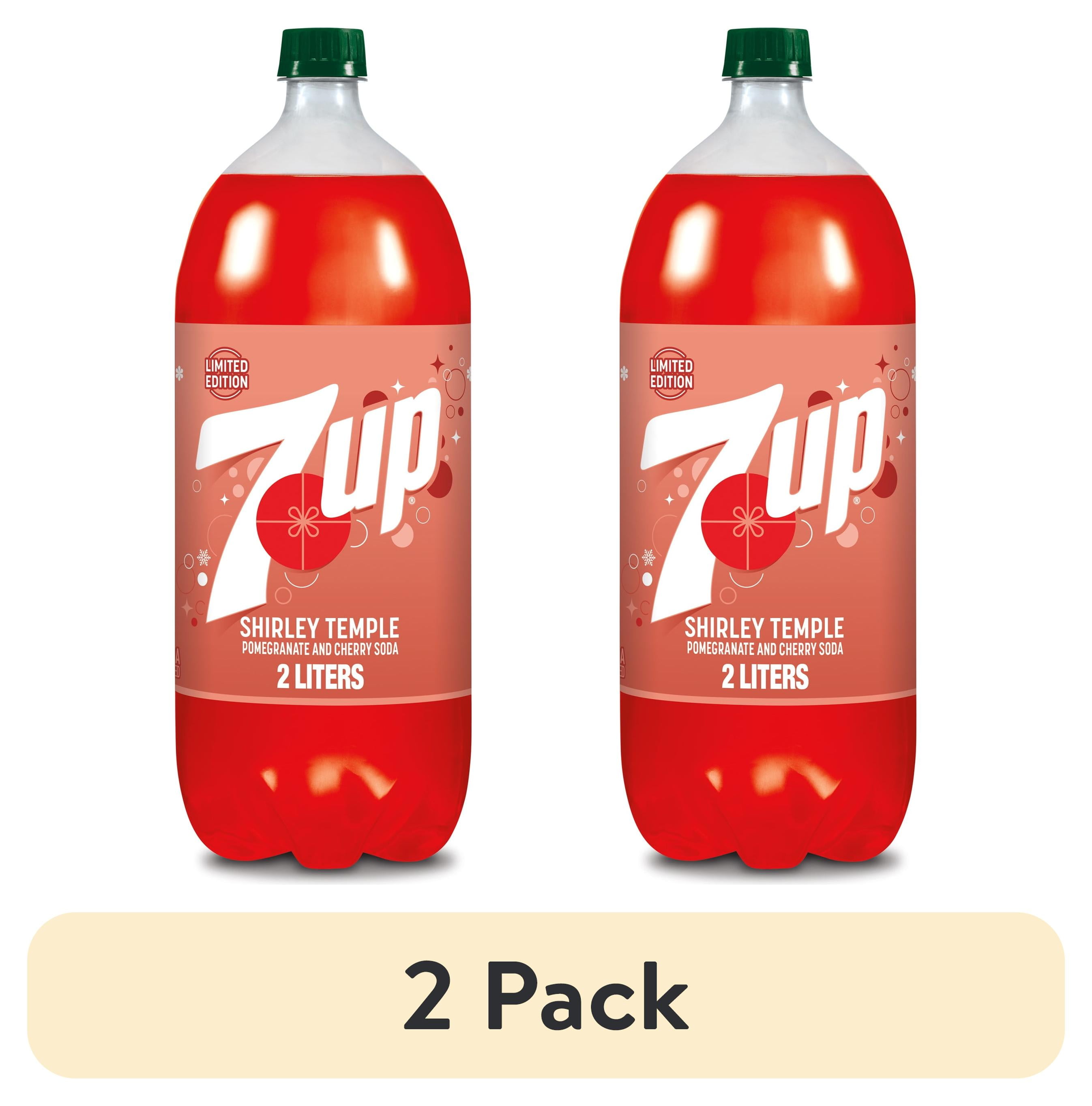 7UP Caffeine Free Shirley Temple Pomegranate and Cherry