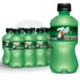 thumbnail image 1 of 7UP Caffeine Free Zero Sugar Lemon Lime Soda Pop, 12 fl oz, 8 Pack Bottles, 1 of 13