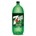 thumbnail image 1 of 7UP Caffeine Free Zero Sugar Lemon Lime Soda Pop, 2 L, Bottle, 1 of 11