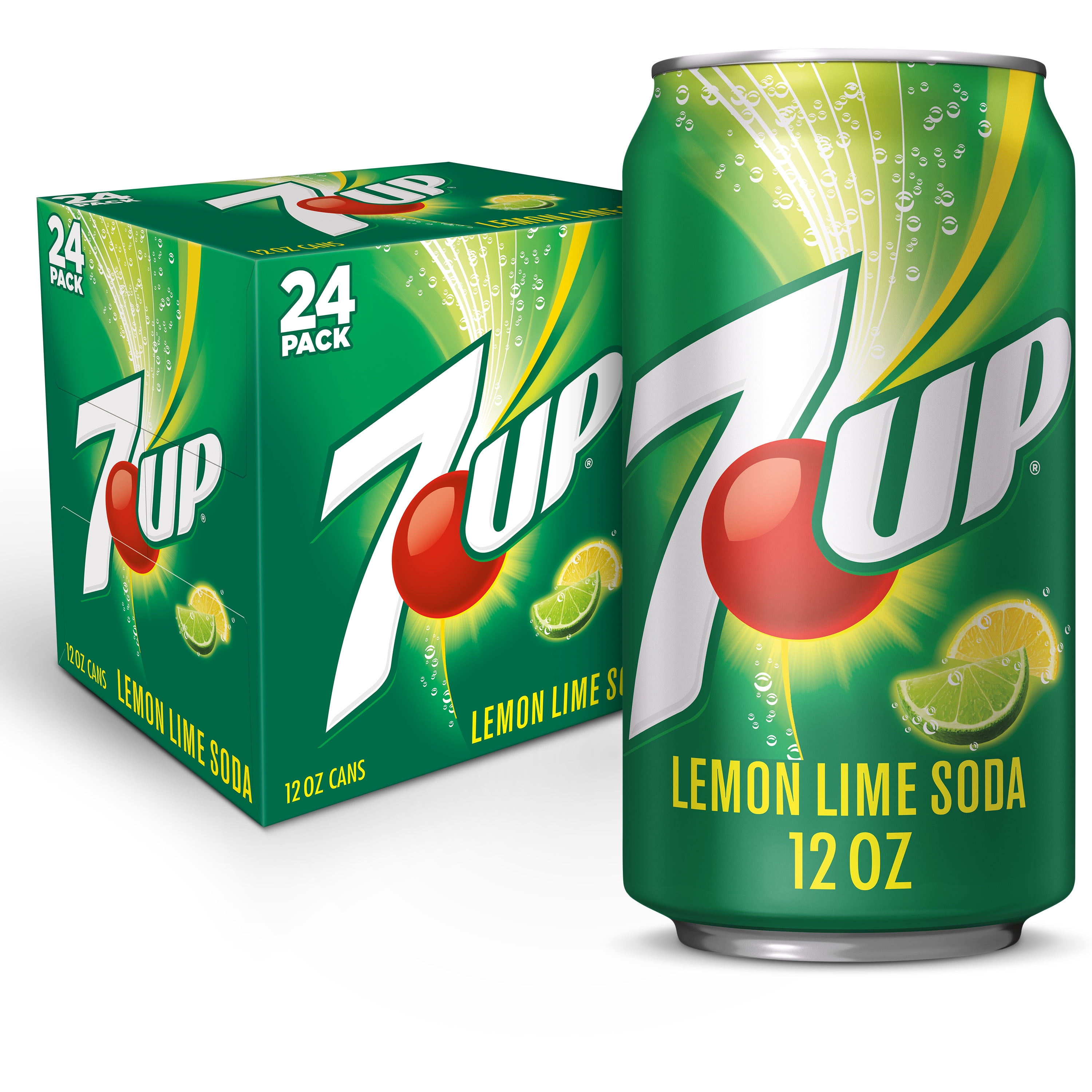 7UP Lemon Lime Soda, canettes de 12 fl oz, pack de Maroc