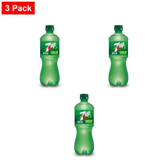 7UP Lemon Lime Soda - 20 fl oz Bottle