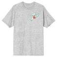 thumbnail image 1 of 7UP Logo Circle Art Crew Neck Short Sleeve Gray Heather Women's T-shirt
-Medium, 1 of 4