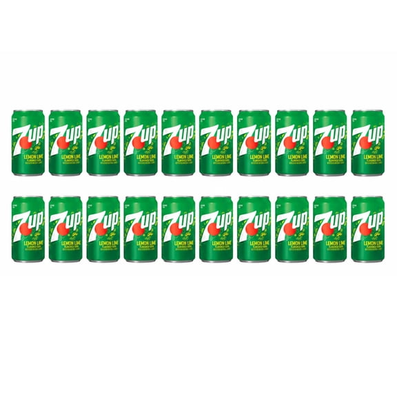 7UP Soda, 7.5 oz, 20 Mini Cans