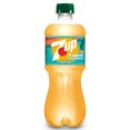 thumbnail image 1 of 7UP Tropical Caffeine Free Lemon Lime Mango Peach Soda Pop, 20 fl oz, Bottle, 1 of 8