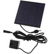 7V 1W 180L/H Solar Power Water Pump Aquarium Fountain Pool Garden Pond Submersible Pump Black