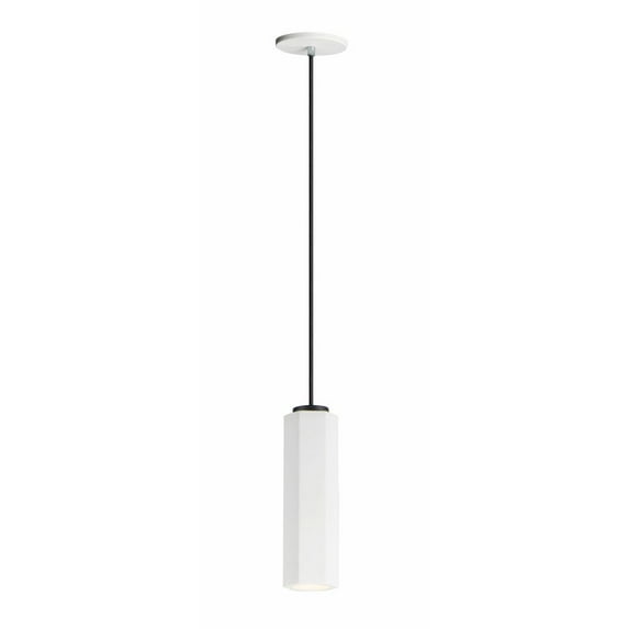 -7W 1 Led Pendant-3.25 Inches Wide By 12.5 Inches High -Traditional Installation Et2 Lighting E25037-Wtbk