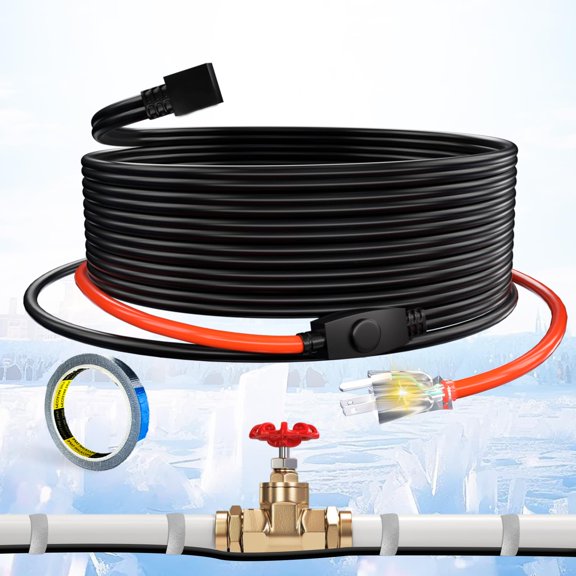 7W/FT 14-feet Pipe & Plumbing Tubing Freeze Protection Heating Cable