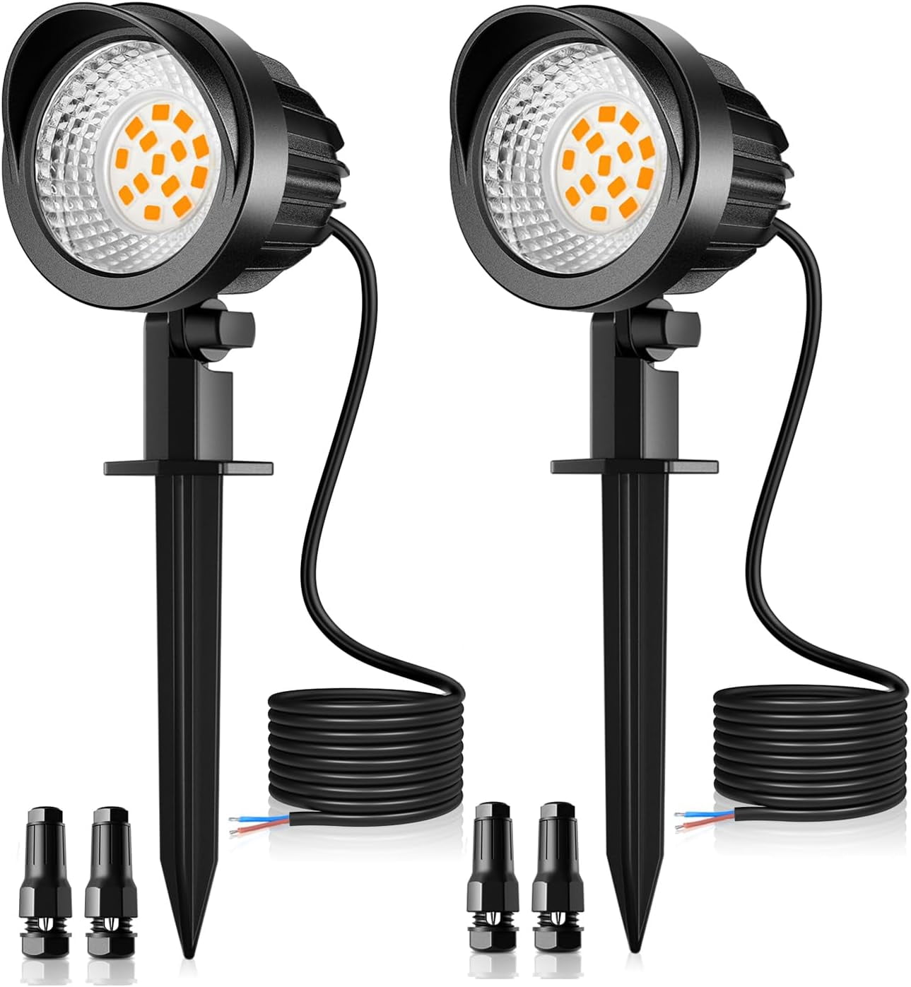 7W Landscape Lights Low Voltage LED IP66 Waterproof Outdoor Garden Path ...