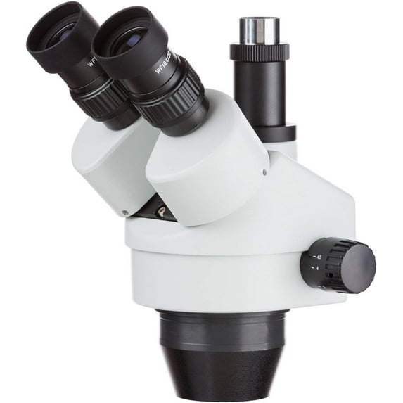 7X-45X Trinocular Zoom Stereo Microscope Simul-Focal Head