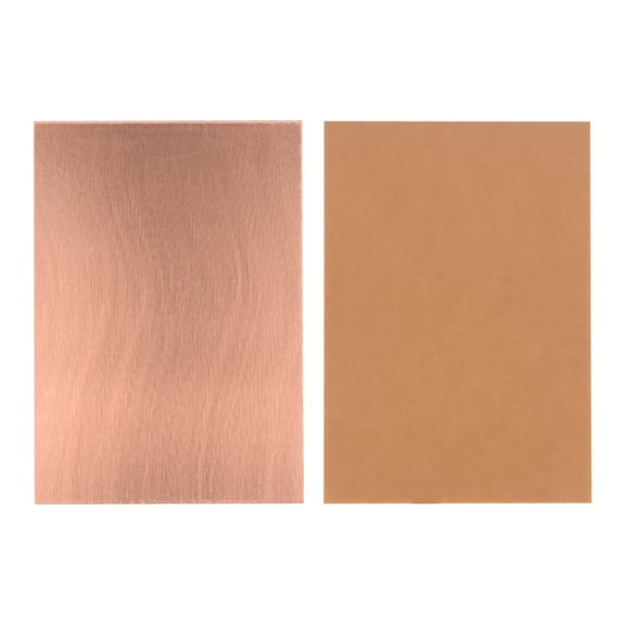 7X10cm Single Sided Copper Clad Laminate PCB Circuit Board Brown 25pcs