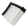 thumbnail image 1 of 7X7 Ft Heavy Duty Waterproof Pvc Transparent Tarpaulin, Ideal For Safeguarding Valuables Against All Weather Conditions, Tear Resistant Uv Stable With Grommets For Easy Setup, 1 of 8