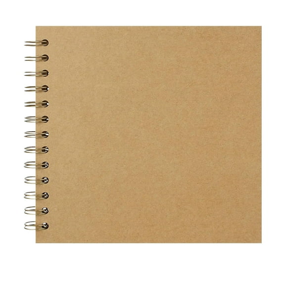 7X7 Inch Diy Scrapbook, Aetherz 40 Pages Scrapbook, Scrapbook Album, Album Hardcover Kraft Paper Scrap Book Photo Albums Memory Book