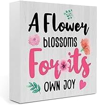 7X7 Inch Rustic Spring Farmhouse Country Home Office Desk Decor Cute ...