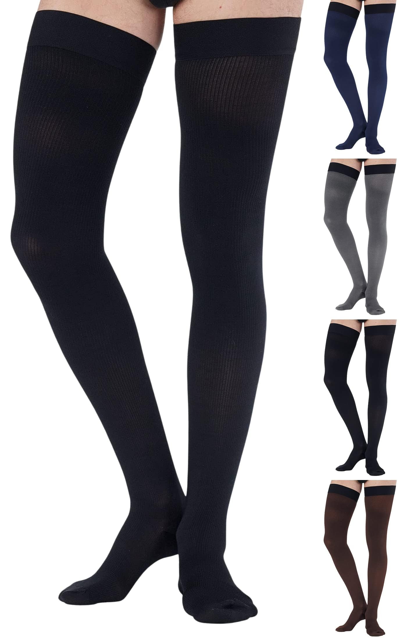 1 Pair 2XL-7XL Large Size Compression Socks for Women and