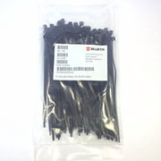 7ZTNB Cable Ties 7 Black UV Resistant, Cold Weather Rated, 50lb Tensile Strength Bag of 100