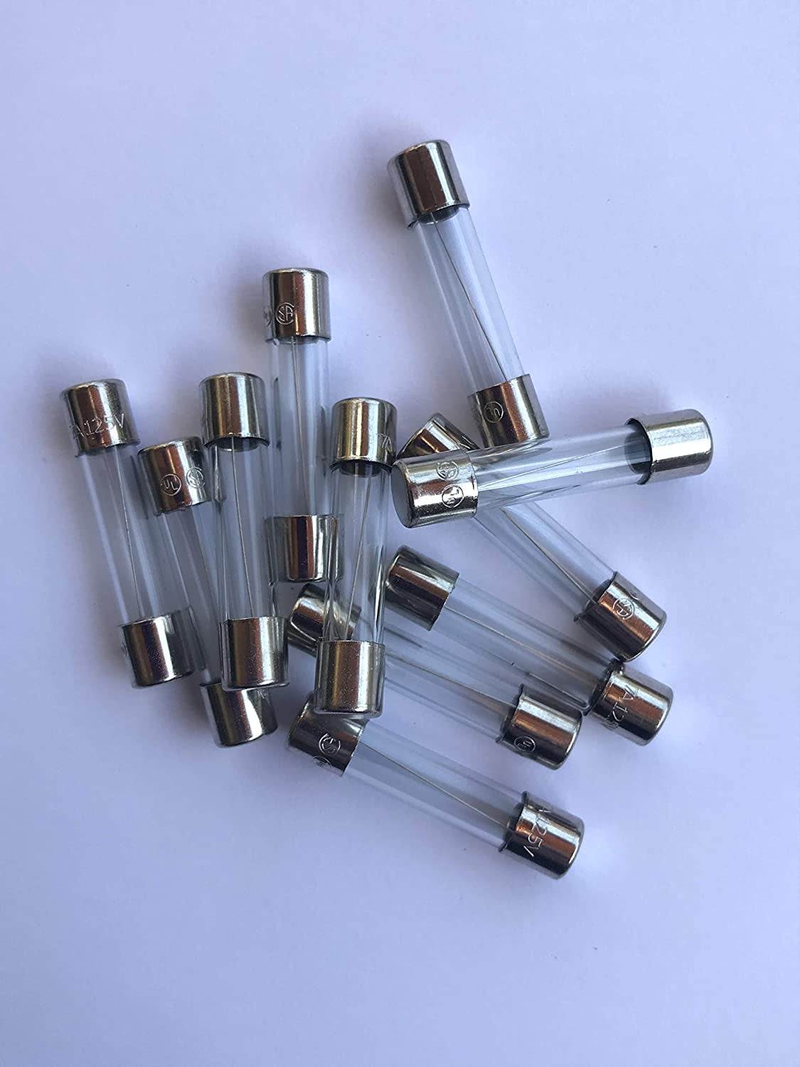 7a 250v Replacement fuses (1 1/4x1/4 in) 10 FUSES for C7 & C9 Christmas lights Fast Blow