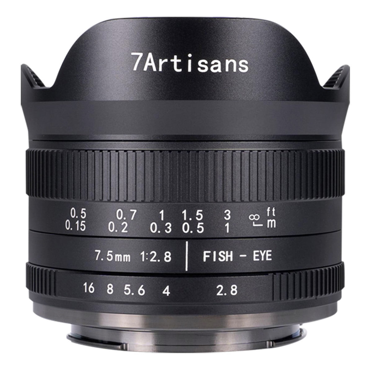 7artisans 7.5mm f/2.8 Mark II Fisheye Lens for Canon EF-M