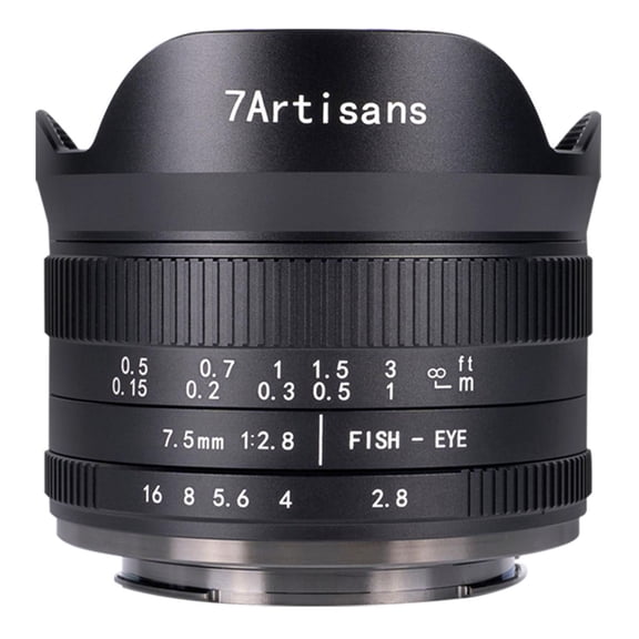 7artisans 7.5mm f/2.8 Mark II Fisheye Lens for Sony E