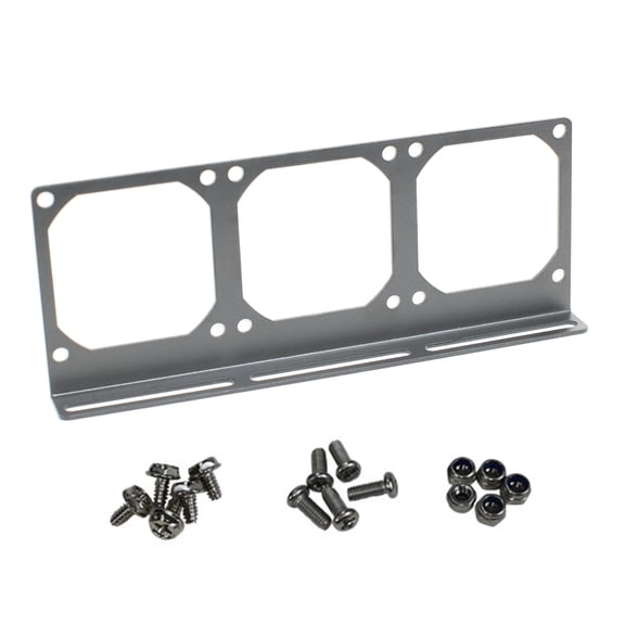 7cm Bridge Bracket Memory Overclocking Cooling Fan Support for Computer Cooling and PC Case Fan Mount Holder 3Hole