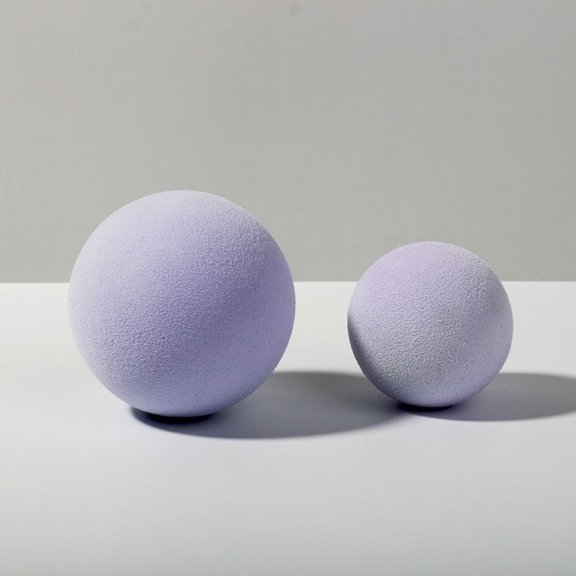 7cm Round Ball + 5cm Round Ball Geometric Cube Solid Color Photography Photo Background Table Foam