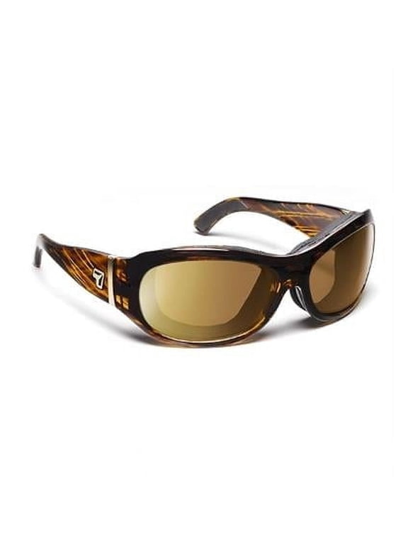 310653 Briza Sharp View Polarized Gray Sunglasses- Sunset Tortoise - Small & Large