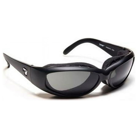 7eye 350542 Chubasco Sharp View Copper Sunglasses- Black - Small & Large